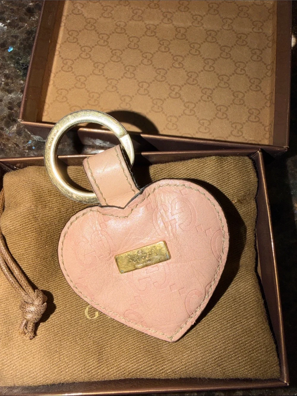 Gucci heart shaped